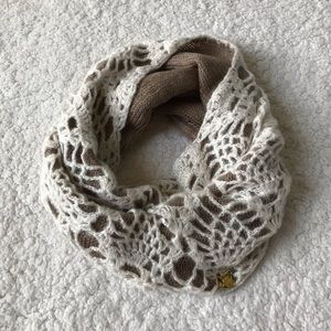 Betsy Johnson Scarf with Metallic details